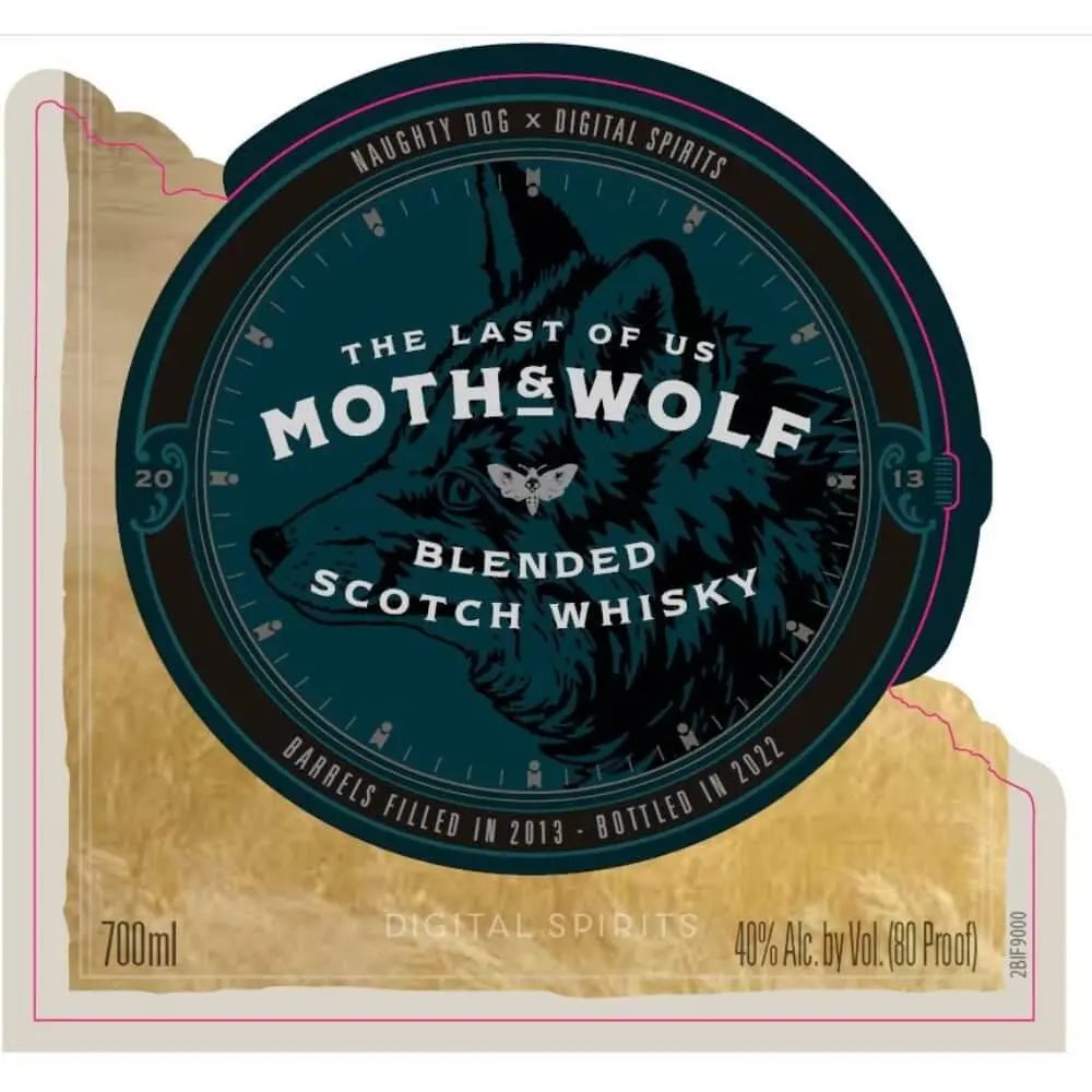 The Last of Us Moth &amp; Wolf Blended Scotch - Main Street Liquor