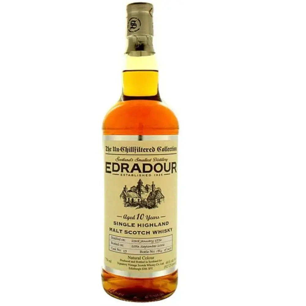 The Un - Chillfiltered Collection Edradour 10 Year Old - Main Street Liquor