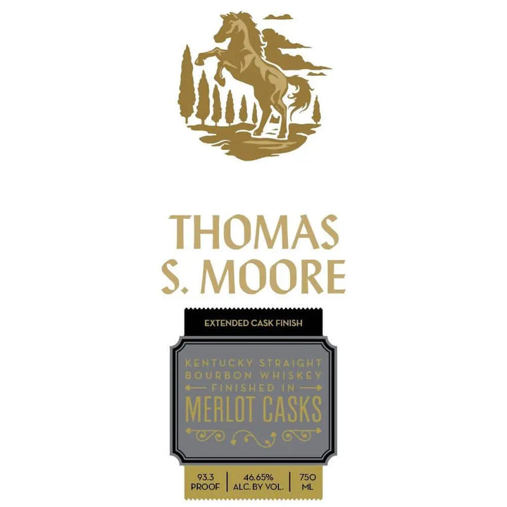 Thomas S. Moore Merlot Cask Finished Bourbon - Main Street Liquor