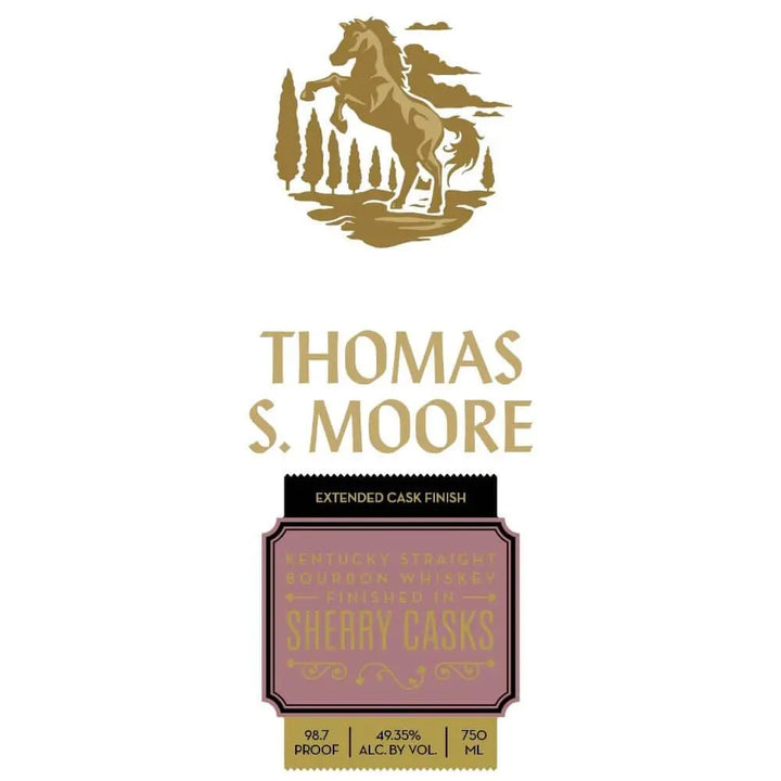 Thomas S. Moore Sherry Cask Finished Bourbon - Main Street Liquor