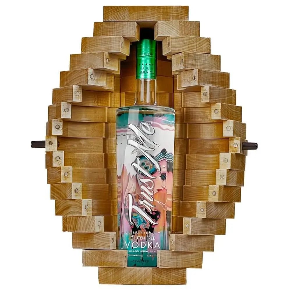 Trust Me Vodka Artist Series Caia Koopman Display Box - Main Street Liquor