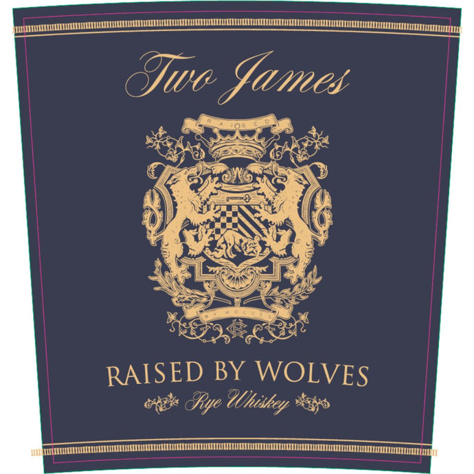 Two James Raised by Wolves Rye Whiskey - Main Street Liquor