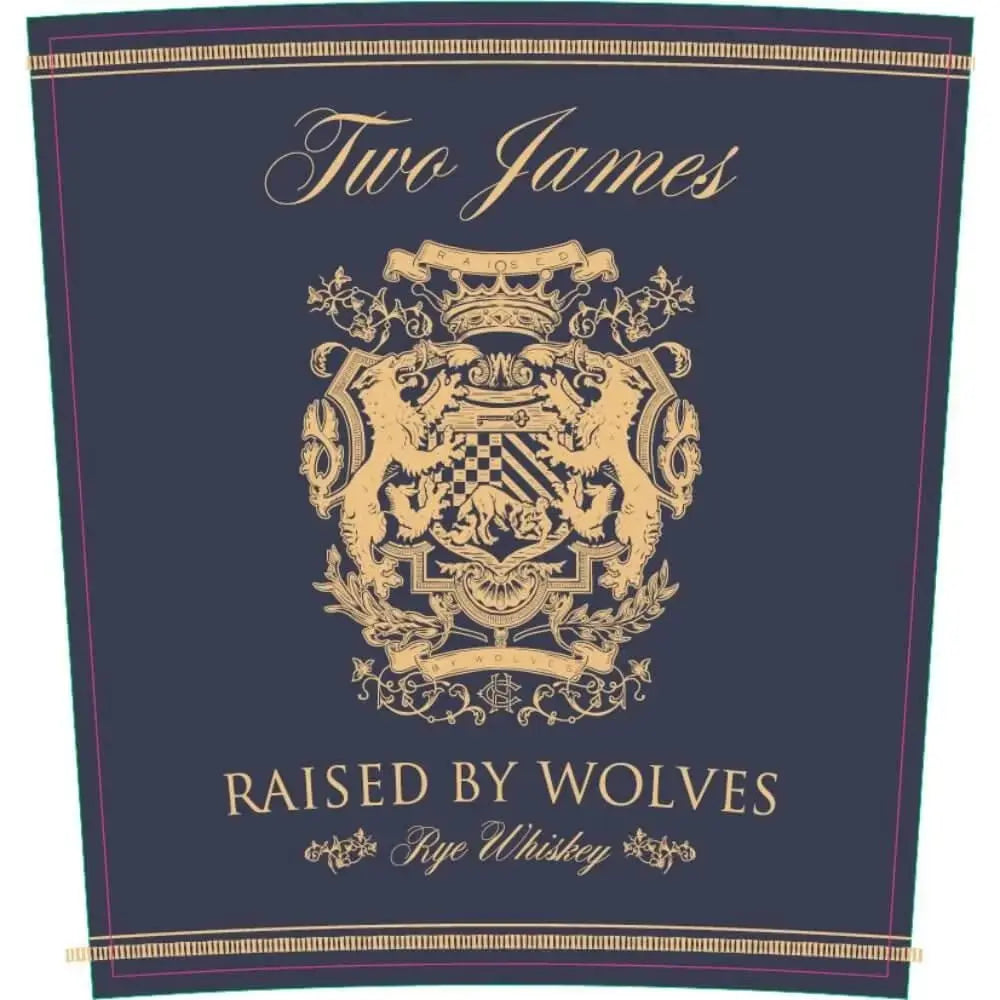 Two James Raised by Wolves Rye Whiskey - Main Street Liquor