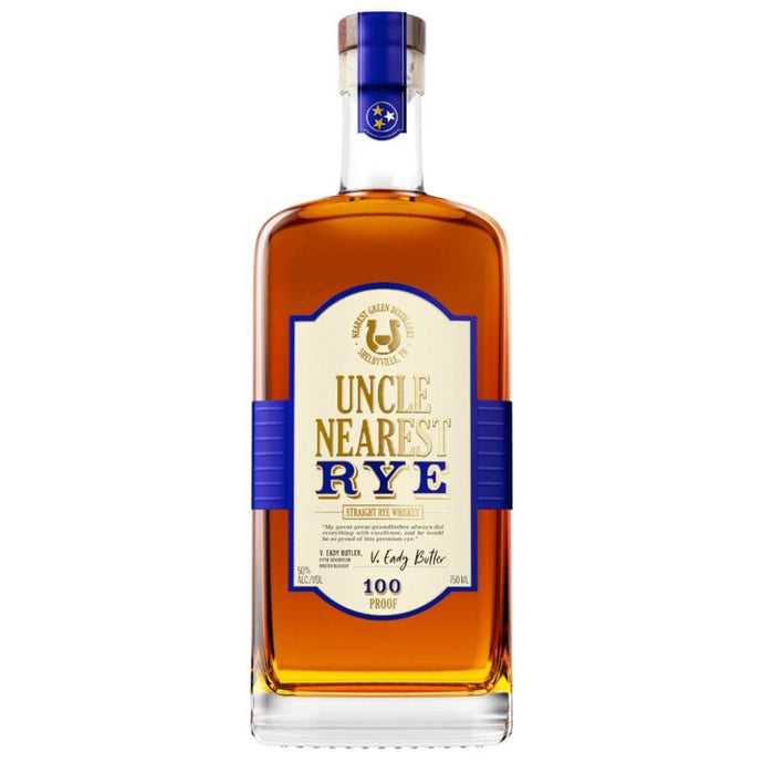 Uncle Nearest Straight Rye 100 Proof - Main Street Liquor