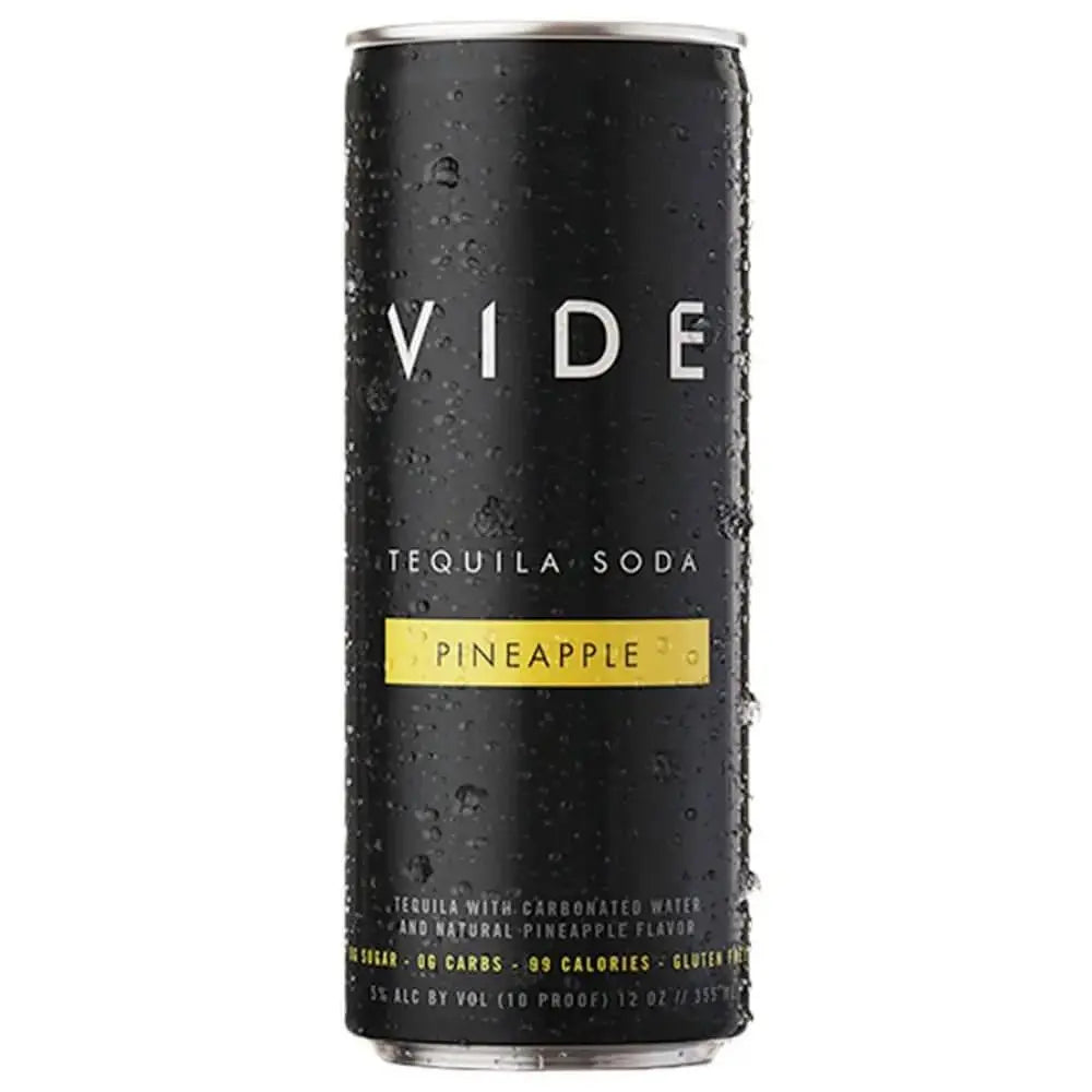VIDE Pineapple Tequila Soda 4PK - Main Street Liquor