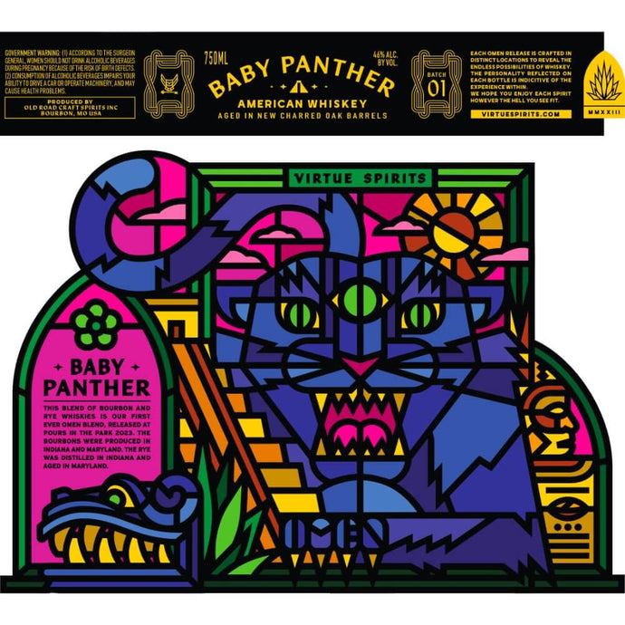 Virtue Spirits Baby Panther American Whiskey - Main Street Liquor