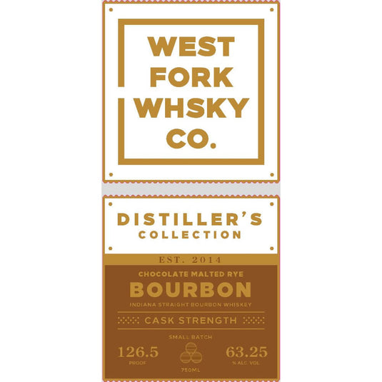 West Fork Distiller’s Collection Chocolate Malted Rye Bourbon - Main Street Liquor