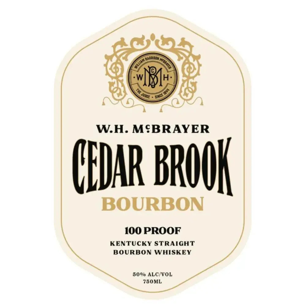 W.H. McBrayer Cedar Brook Kentucky Straight Bourbon - Main Street Liquor
