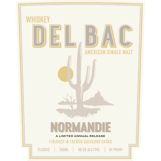 Whiskey Del Bac Normandie American Single Malt - Main Street Liquor