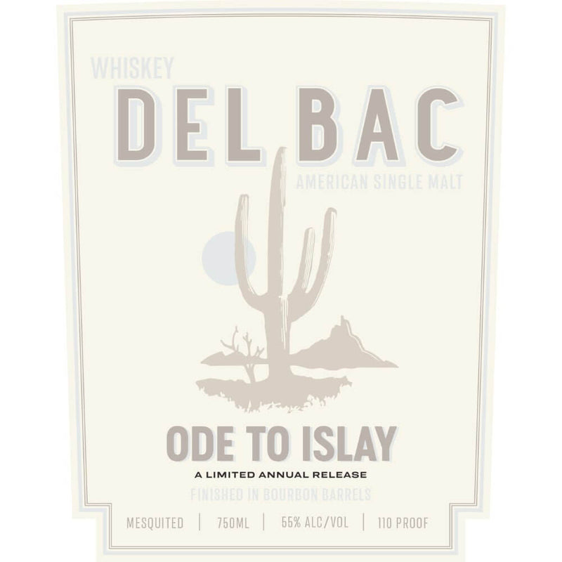 Load image into Gallery viewer, Whiskey Del Bac Ode to Islay American Single Malt - Main Street Liquor
