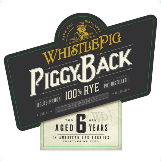 WhistlePig Piggyback 6 Year Old Rye - Main Street Liquor