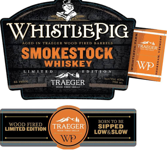 WhistlePig X Traeger Limited Edition SmokeStock Woodfired Whiskey - Main Street Liquor