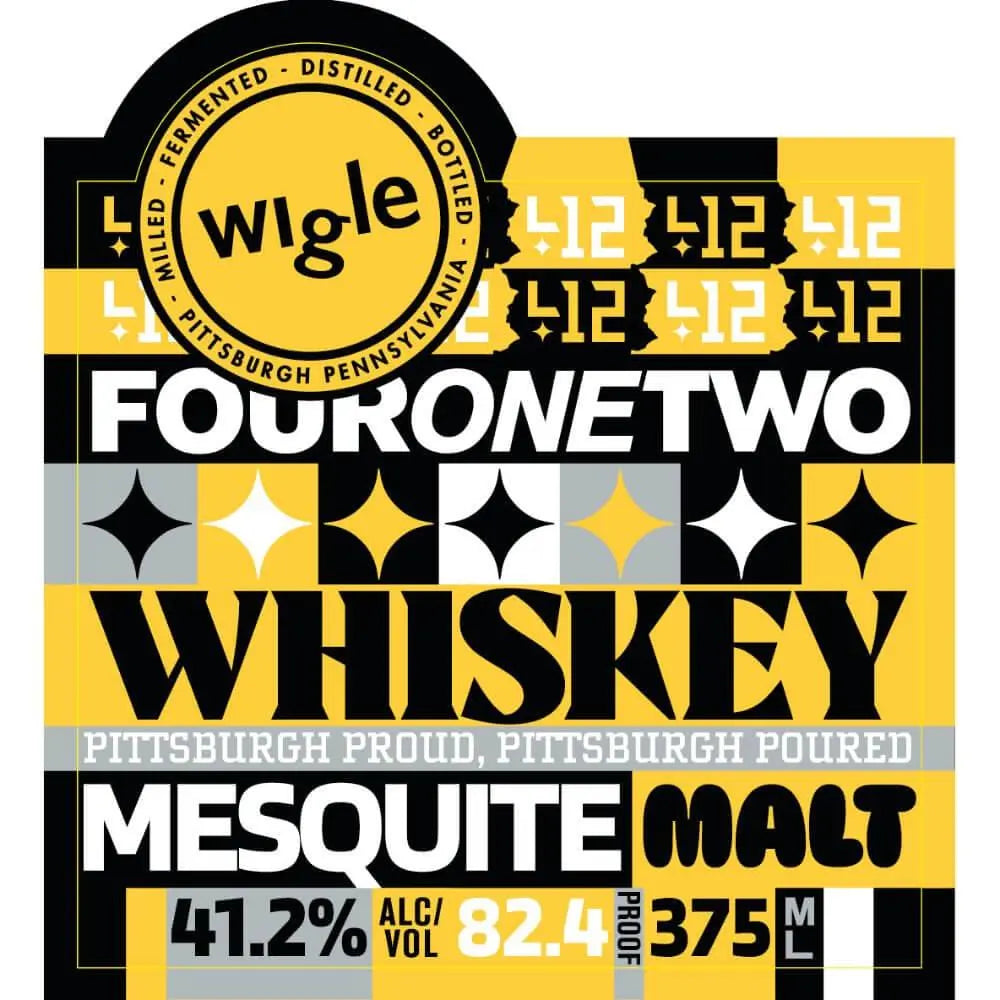 Wigle Four One Two Mesquite Malt Whiskey 375mL - Main Street Liquor