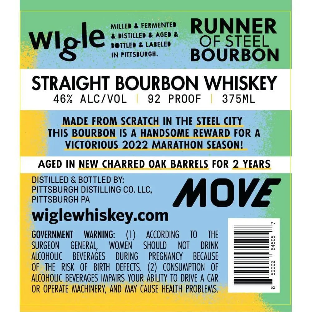 Wigle Runner of Steel Bourbon 2022 - Main Street Liquor