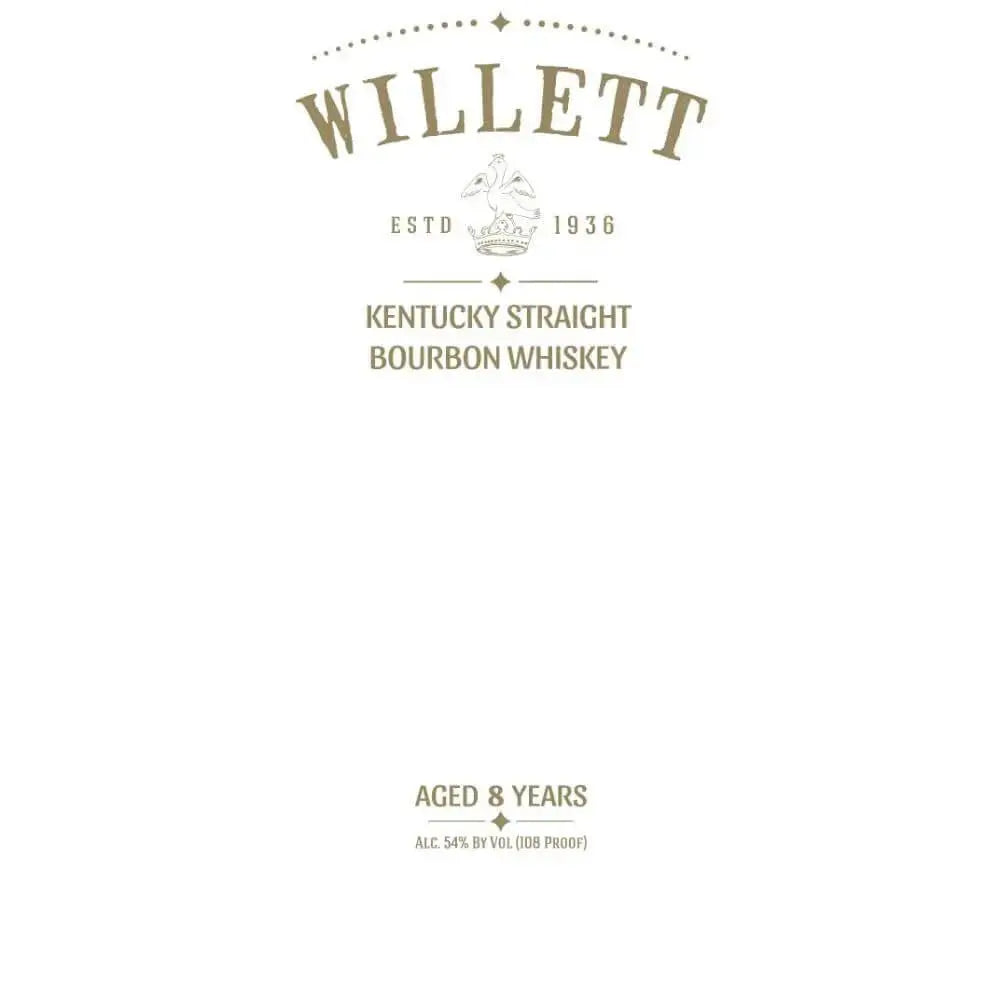 Willet 8 Year Old Bourbon - Main Street Liquor