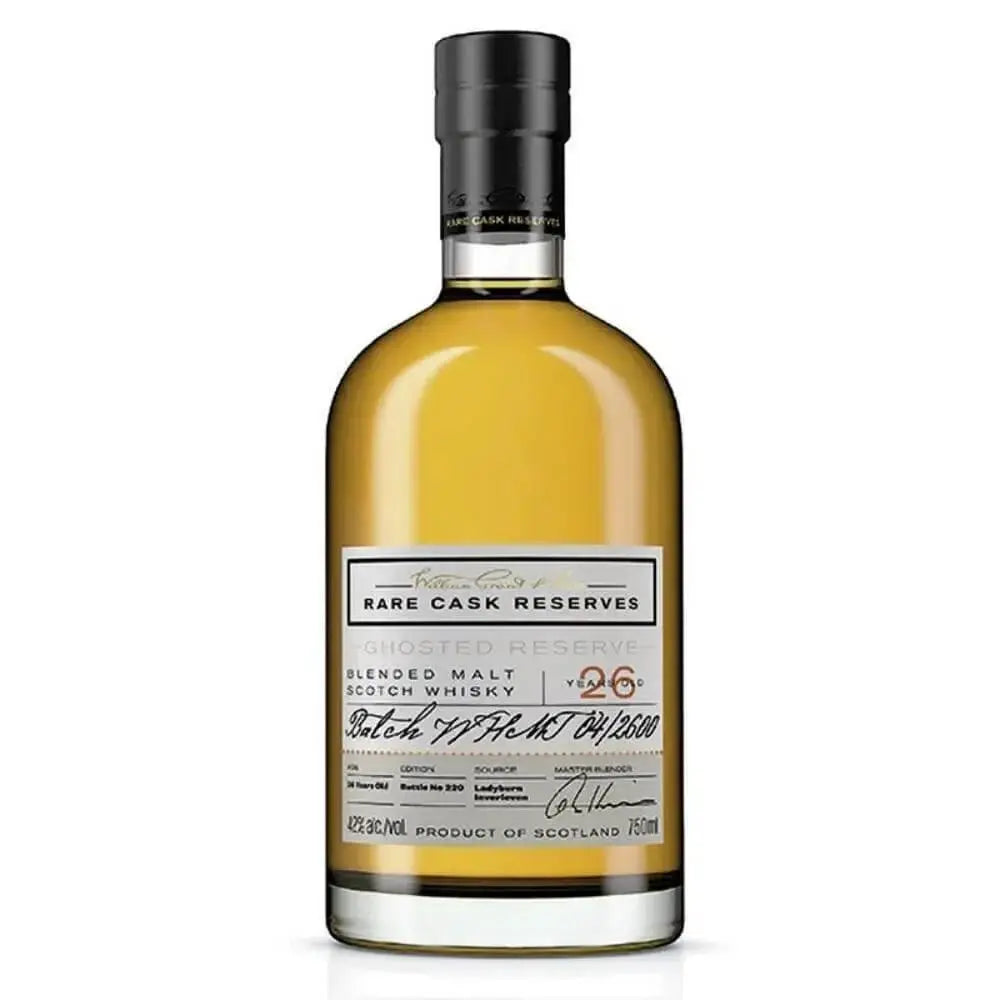 William Grant &amp; Sons’ Rare Cask Reserves Ghosted Reserve 26 Year - Main Street Liquor