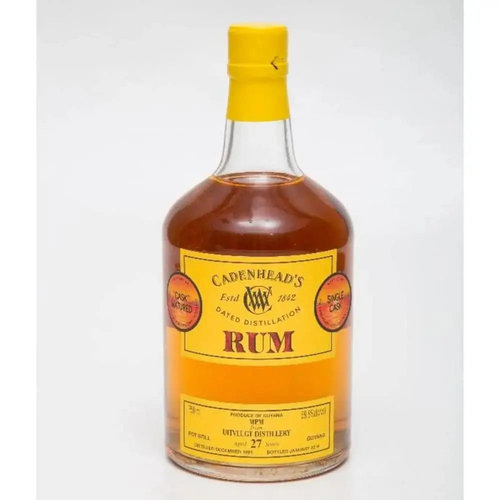 WM Cadenhead Guyana Uitvlugt 1991 27 Year 23 02-V64-39 - Main Street Liquor