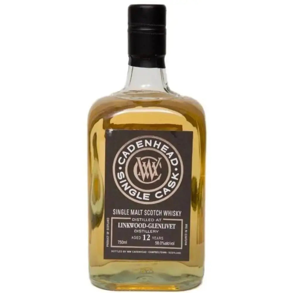 WM Cadenhead Linkwood - Glenlivet 12 Year Old Single Malt - Main Street Liquor