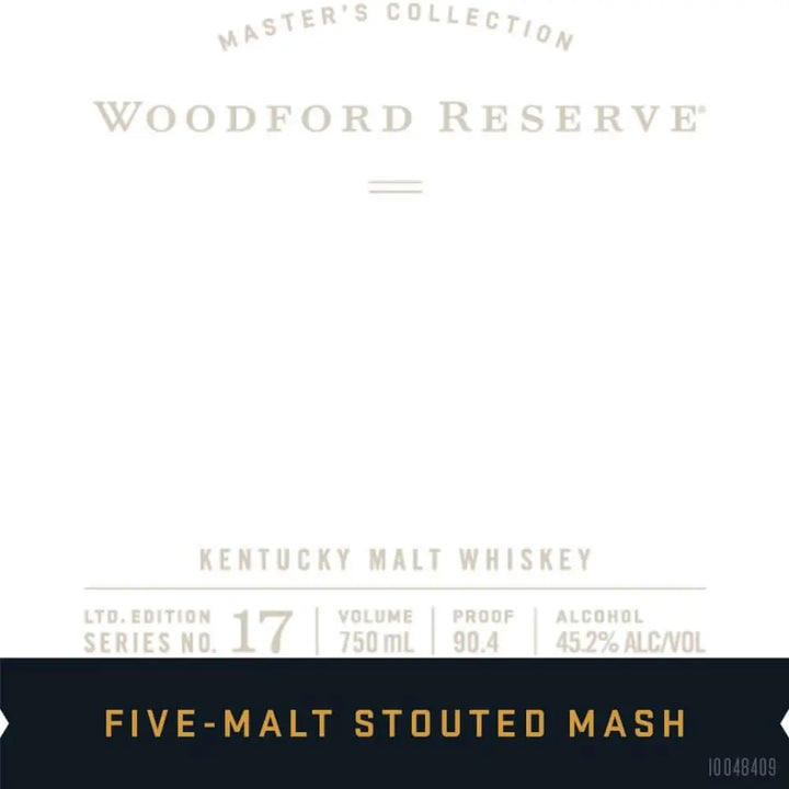 Woodford Reserve Master's Collection No. 17 Five Malt Stouted Mash - Main Street Liquor
