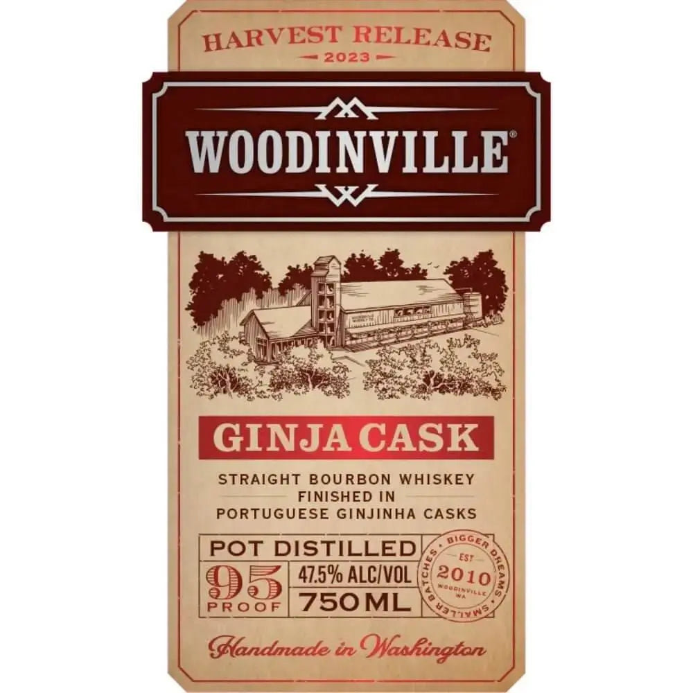 Woodinville Ginja Cask Pot Distilled Bourbon - Main Street Liquor