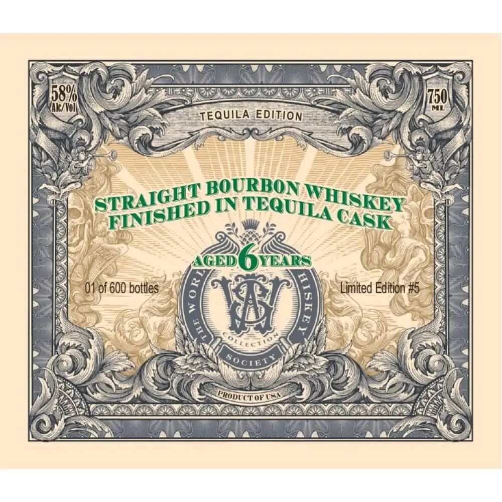 World Whiskey Society Classic Collection Bourbon Finished In Tequila Casks - Main Street Liquor