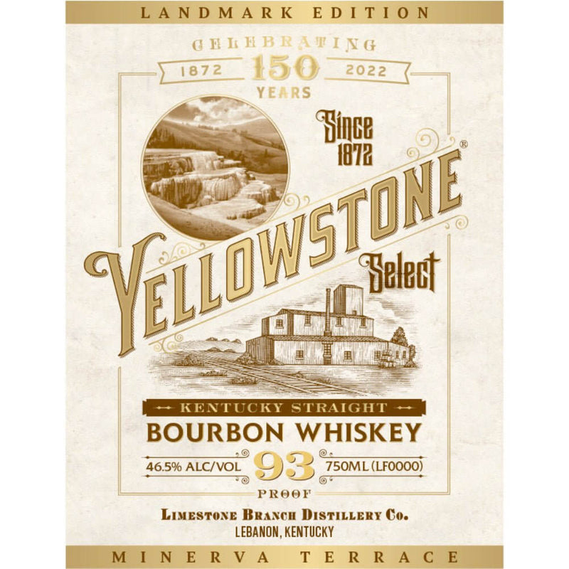 Load image into Gallery viewer, Yellowstone Select Landmark Edition Bourbon Minerva Terrace - Main Street Liquor
